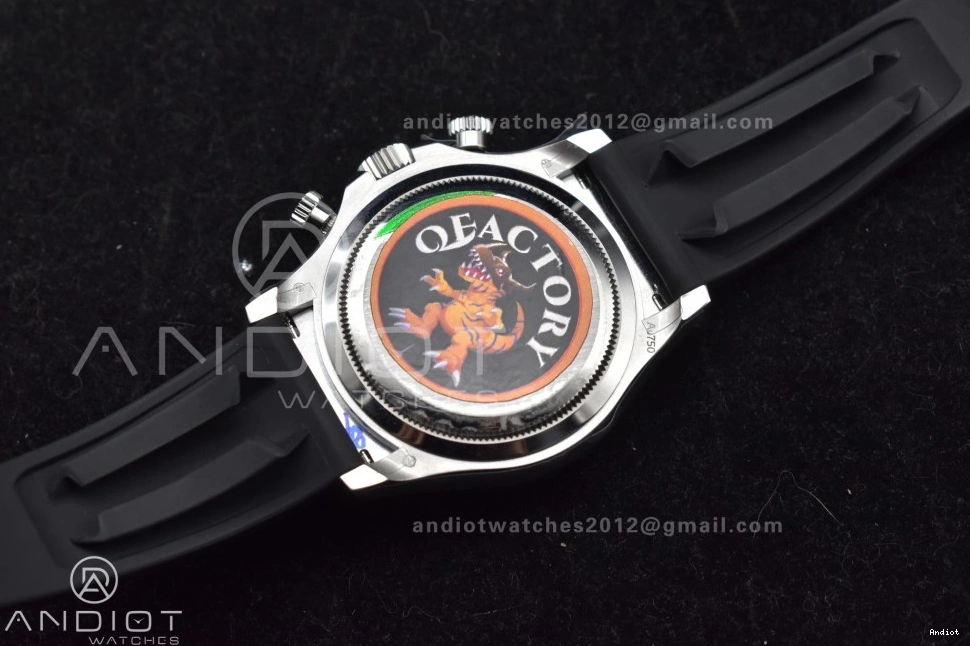 Best Daytona HighPerformance on V6 1:1 Dial SH4131 (Weighted) 811 Strap QF Gray Edition Oysterflex Black 126519 0815